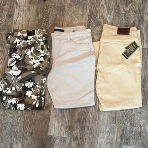 Ralph Lauren, Bandolino, and Chicos Women's Jeans - Camouflage, Beige, Yellow